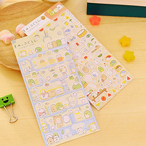 Blue Vessel 5 PCS Kreative Niedlichen Kaninchen Fett Papier Notebook Marker Label Notizblock Haftnotizen - 7