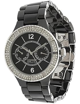 Esprit Damen-Armbanduhr Analog Leder EL101332F06