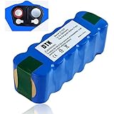 Dtk® 3.8Ah Ni-MH Batería de Repuesto para iRobot Roomba R3 500,600,700,800 900 Series 500 510 527e 528 529 530 531 532 535 536 540 550 552 560 562 570 580 595 600 620 630 650 655 660 700 760 770 780 790 800 860 870 871 880 885 890 900 980 Vacuum Cleaning Robots (3800MAH)