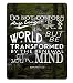 Produktbild Mauspad mit christlichen Zitaten, Bibelverse, Aufschrift Do not Conform Any Longer to The Ways of This World but be Transformed by The Renewal of Your Mind