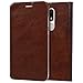 CareFone Motorola Moto E3 Power Flip Cover / Premium Luxury Slim PU Leather Case for Motorola Moto E3 power / Flip Cover Case for Motorola Moto E3 Power-BROWN RS.395.00