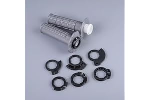 New MotoForge Dynamics Compatible With KTM Lock-On Grip Set - Black 22ml-handlebar SX EXC SXF 125 150 200 250 300 400 450 500 Also fits a wide range of makes and models YZF RM TS KX CRF DT…