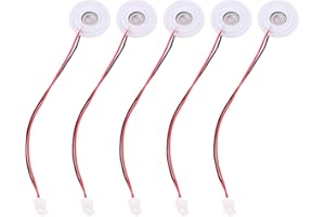 ULTECHNOVO Lot de 5 humidificateurs à pour Machine à Brouillard - en céramique - 16 mm, Blanc.