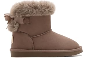 Conguitos - Botas australianas para niña de invierno con pelo interior cálido y suave. Botines cómodos fáciles de poner, forrados para el frío, ideales para uso diario