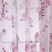 1m * 2m Curtains Pink Cute Bear Pattern Offset Blind Printed Glass Yarn for Girls & Boys Bedroom