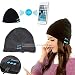 Produktbild I-Sonite (schwarz) Unisex One Size Winter-Strickmütze mit Built-in Wireless Stereo-Lautsprecher-Kopfhörer für Huawei Honor 6A
