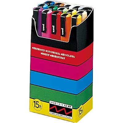 Uniball Uni Posca 15 marqueurs peinture