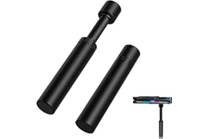 ARROMI Grafikkarten Halterung, Gpu Stütze, Gpu Halterung, Grafikkarten Halter, Gpu Holder, Vertikal Grafikkarten Stütze GPU Halterung Verlängern, mit Leichte und Haltbare, Schwarz (74mm-120mm)