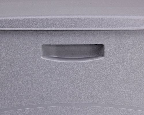 Kissenbox Auflagenbox Gartentruhe Karisma 270 Liter grau abschließbar - 5
