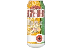 Desperados tequila Flavored Beer 4 x 500 ml (lot de 24 x 500 ml)