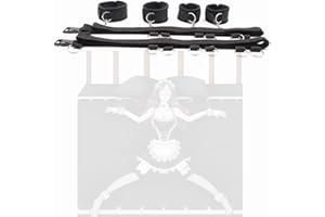 binxliuxo WENRONG 1 Set B-D-S-M Accesorios de Yoga de Nylon Son adecuados para el Entrenamiento de Yoga - Dispositivo de fijación de la sábana de la Cama
