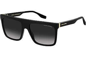 Marc Jacobs Marc 639/s 807/9O Black Sunglasses Unisex Acetate, Standard, 57 okularów, damskie, czarny, 57