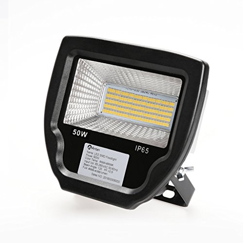 Anten® LED Fluter 50W Außenstrahler Flutlicht Scheinwerfer Baustrahler wasserdicht Kaltweiß