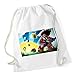 Produktbild Angry Mario Gymsack White Certified Freak