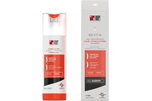 DS Laboratories Revita Shampoo with Niacinamide, Volumizing and Thickening Shampoo for Men and Women, Sulfate Free Shampoo with DHT Blocker, Biotin, Ginseng, and Taurine - (205ml)