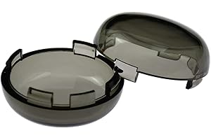 YHMTIVTU Lot de 2 coques de clignotants pour Harley Sportster Street Glide Road King Softail Dyna