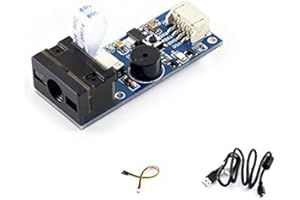 Waveshare Barcode Scanner Module 1D/2D Codes Barcode, QR Code Reader Scanning Onboard Micro USB and UART Serial Port Directly Plugged Into Computer