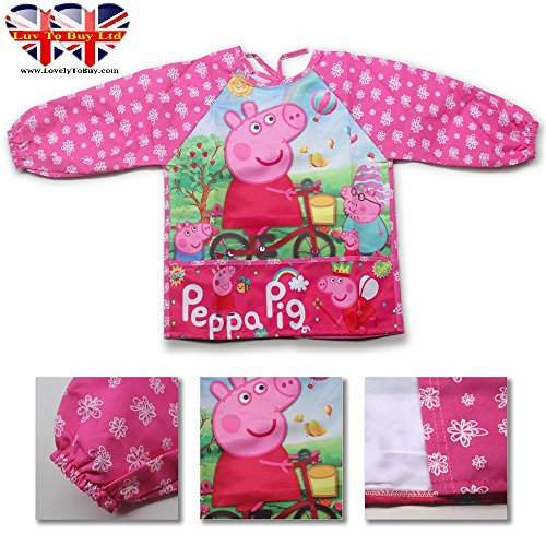 Bib - Children Peppa Pig Coverall(Same Day Dispatch , You Will Receive 1 To 3 Days Times.)(Accepting Returns And Giving Full Refunds) (L) (M)