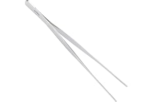 Küchenprofi Szczypce-pęseta, Kuchenprofi 30 cm, wąskie szczypce zapewniają stabilny uchwyt, pewniejszy niż w przypadku zwykłych, kuchennych przyrządów żłobienia na wewnętrznej stronie zapobiegają wyślizgiwaniu się produktów rowki na zewnętrznej stronie zapewniają pewny uchwyt sprawdzi się zarówno przy przygotowywaniu posiłków, jak i przy ich późniejszym serwowaniu