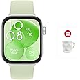 HUAWEI WATCH FIT 3, 1.82" AMOLED Display, Ultra-Slim Design, All-Round Fitness Management, Durable Battery Life, Compatible with iOS & Android, Green + Exclusive Watercup