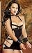 Produktbild Fowall Frauen Harness Open Breast Prisoner Style Sexy Dessous Kleid Hollow Back Bodysuit Baby-Puppe mit Handschelle