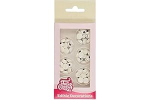 FunCakes Candy Eyeballs: Ready to Use for Cake Candy Decoration, Perfect for Spooky Halloween or Monster Cupcakes, Muffins and More, Glutenfree Certified, Set/64