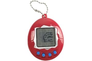 ARVALOLET Console elettronica for animali domestici con catena Virtual Cyber ​​Pet Gioco Design creativo Retro Giocattoli digitali for animali domestici for ragazzi Ragazze bambini Bambino