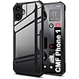 AARALHUB Thermoplastic Polyurethane Cmf By Nothing Phone 1 Back Cover|Matte Case|Back Cover Case For Cmf By Nothing Phone 1,Black