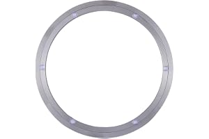 Fulusor rund roterande platta roterande tallrik kullager roterande platta av aluminiumlegering (14 tum)