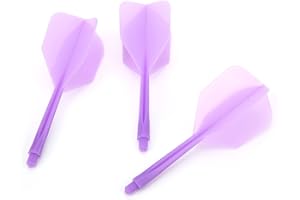 SHANRYA Wałki i zalotki do darta, Wały i zabieraki do darta Combo 3 szt. Wały i zabieraki do darta do beczek do darta o średnicy gwintu 2BA(Purpurowy)