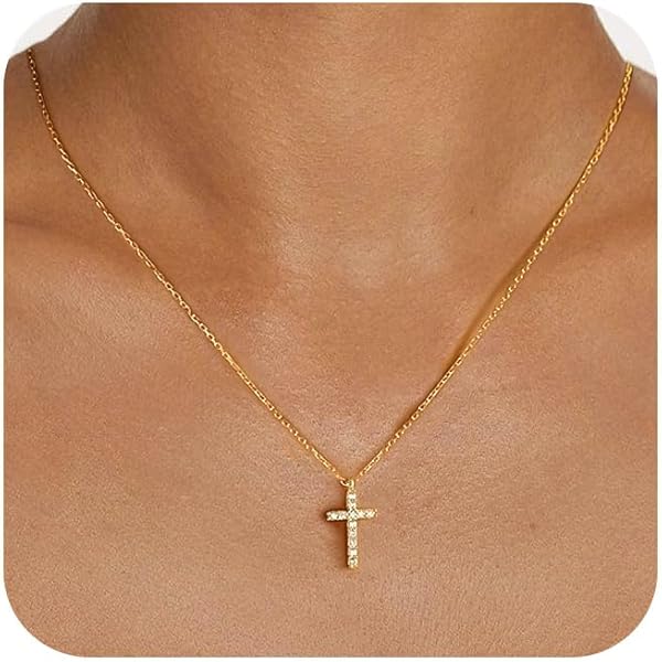 Gouden Kruis Sieraden & Kettingen | 14k Gold Filled & Waterproof – lux & luz