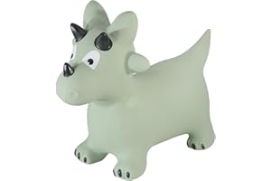 Kindsgut Hüpf-Tier für Kinder, dezente und Moderne Farben, liebevolle Details, inklusive Luftpumpe, Dino