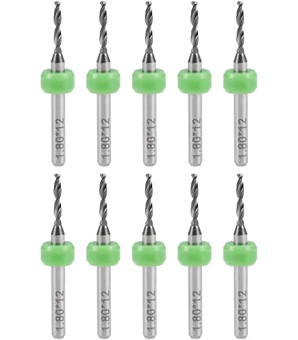 10x Hartmetall-Endfräser 3,175 Mm – 1,0 Mm Schne Produktbild-Vorschau 2