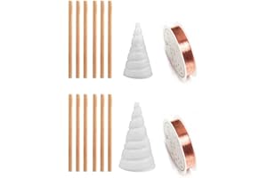 HEIBTENY Reiner Kupferdraht, passend für den Anbau von Gartenpflanzen und Gemüse, Pflanzenanbau, Elektrokultur, Kupfer, Gartenarbeit, Antenne, Anbau, Pflanzenspule