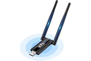 HENLSON Mini WLAN Verstärker, 300 Mbit/s USB WLAN Repeater, 2.4GHZ WiFi Verstärker mit USB Stecker, Geeignet für Die Meisten Router, Kompakte Größe und leicht zu Tragen