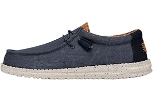 Hey Dude Wally Washed Canvas Chaussures urbaines HommeBleu Bleu