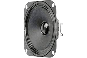 Visaton VS-R10S/8 - loudspeakers (Black, In-wall/On-wall/In-ceiling speakers, 100 - 13000 Hz, 102 x 102 x 36 mm, GRILLE 10 ES GRILLE 10 R/134 GRILLE 10 RS GRILLE 10 PL GRILLE 10 R/134 (b./chr.))