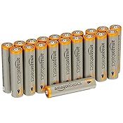 AmazonBasics AAA Performance Alkaline Batteries (20-Pack) - Packaging May Vary