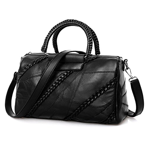 Preisvergleich Produktbild COAFIT Frauen Umhängetasche Rivet Weave Pattern Umhängetasche für den Außenbereich