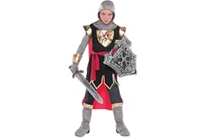 amscan 9904191 tapferer Kreuzfahrer Ritter kostüm für Kinder Jungen 6-8 Jahre