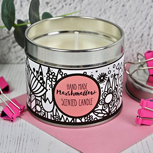 Marshmallow Scented Tin Candle