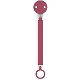 Suavinex, Silicone Pacifier Holder, Clip Clip with Flat Silicone Ribbon, Dummy Chain for Babies +0 Months, Clip with Silicone