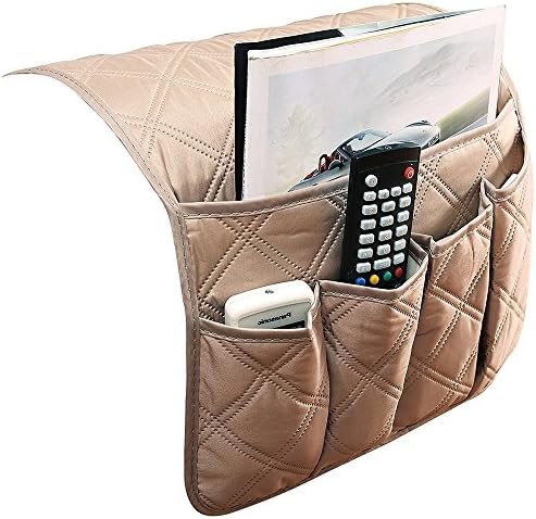 Sofa Couch Chair Armrest Organizer,Space Saver Fits for Phone, Book, Magazines, TV Remote Holder