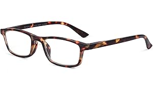 OKH Blaues Licht Blockierende Blaulichtfilter Brille für Herren Damen Unisex Computer Gaming Brille Anti Blendung Anti Augen Stamm Reduzieren Kopfschmerzen Rechteck Runde Brillen mit Federscharnieren
