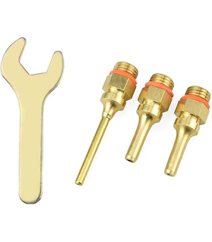 Set Di 3 Applicatori Per Sigillante Riutilizzabili - Ugello Spesso 30 Cm, Curvo Sottile 29 Cm E Sottile 30 Cm Per Lavori Precisi