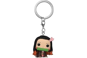 Funko POP! Brelok do kluczy: Demon Slayer - Nezuko Kamado Nowatorski brelok do kluczy - Kolekcjonerska mini figurka - Wypełniacz do pończoch - Pomysł na prezent - Oficjalny towar - Fani anime