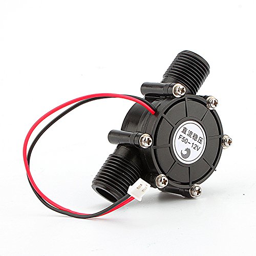 Yosoo DC Wasser Turbine Generator Wasser 12V DC 10W Mikro-Hydro Wasser Aufladen Tool - 8