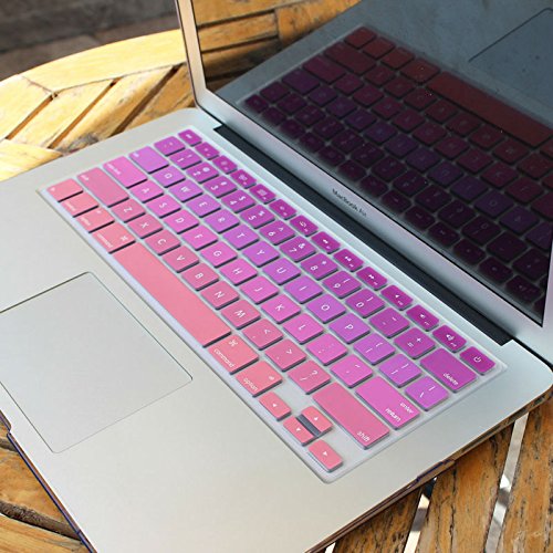 Batianda 15 Zoll MacBook Pro Retina Hülle,Dream Catcher Plastik Hartschale Schutzhülle Case für MacBook Pro 15 Retina (A1398) und Tastatur Abdeckung,Gradient Rosa - 7