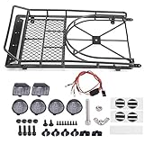 LED Lights: Das Design der LED-Leuchten ist gut und lässt Ihren RC-Crawler cool aussehen.