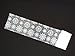6 Pc Tips Nail Art Transfer Sticker Foil Sticker on each 1.2 m White